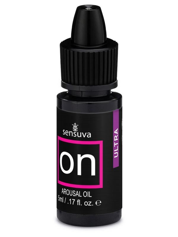 Sensuva On Ultra Arousal Oil Medium Box 5ml Maximum Intensity Enhancement - - Massage Oils and Lubricants