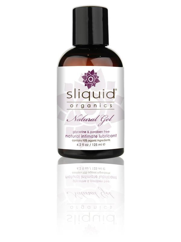 Sliquid Organics Natural Gel Water Based Intimate Lubricant 4.2 Oz Organic - - Water Based Lubes