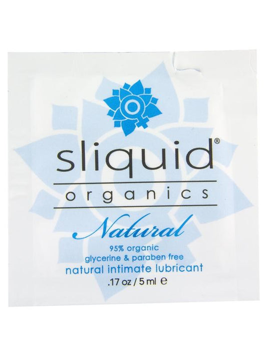 Sliquid Organics Natural Pillows Water Based Intimate Lubricant .17 Oz - - Water Based Lubes