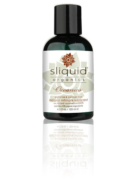 Sliquid Organics Oceanics Water Based Intimate Lubricant 4.2 Oz Seaweed Extract - - Water Based Lubes