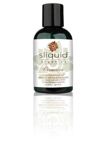 Sliquid Organics Oceanics Water Based Intimate Lubricant 4.2 Oz Seaweed Extract - Water Based Lubes