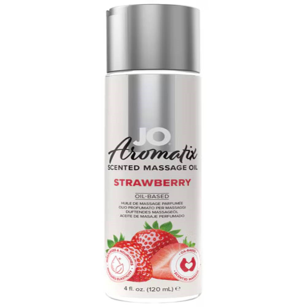 System Jo Aromatix Oil Based Massage Oil 120 ml Chocolate Scent - - Massage Oils and Lubricants