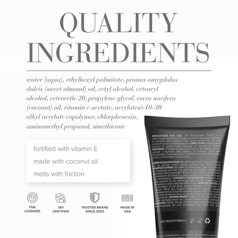 System Jo Masturbation Cream Fragrance Free Body 120ml Enhanced Lubrication - Bath and Intimate Fragrances