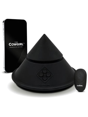 The Cowgirl Cone Portable Sex Machine with Remote Control - Sex Machines