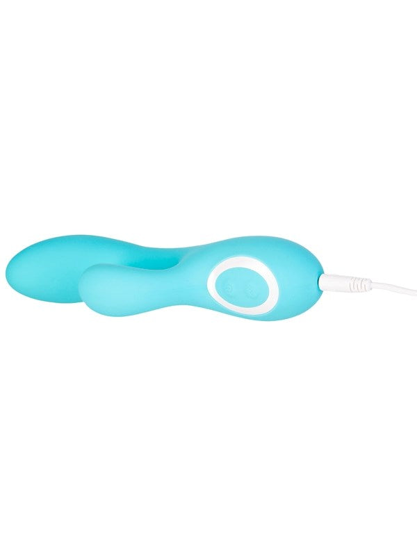 BMS Factory Wonderlust St Tropez Rabbit Vibrator Teal Dual Motor Design - - Rabbit Vibrators