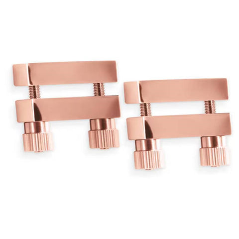 NS Novelties Bound Adjustable Nipple Clamps V1 Premium Stainless Steel - Nipple and Clit Clamps
