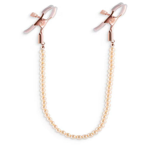 NS Novelties Bound Nipple Clamps DC1 with Adjustable Pressure Control - Nipple and Clit Clamps