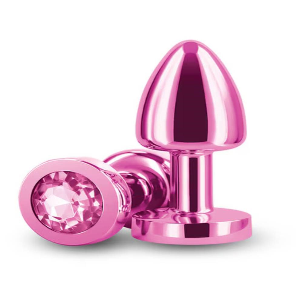 NS Novelties Rear Assets Petite Chrome Plated Butt Plug Premium Anal Stimulation - - Butt Plugs