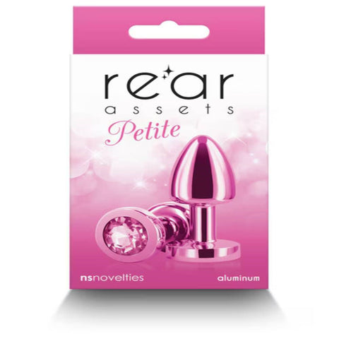 NS Novelties Rear Assets Petite Chrome Plated Butt Plug Premium Anal Stimulation - Butt Plugs