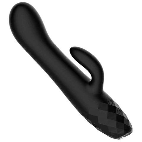 Evolved Playful Diamonds The Baroness Rechargeable Rabbit Vibrator Dual Motor - Rabbit Vibrators
