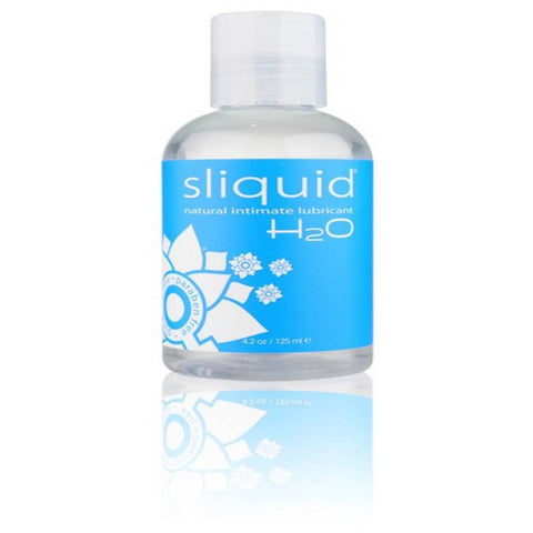 Sliquid Naturals H2O Water Based Personal Lubricant Pure Natural Formula - Water Based Lubes