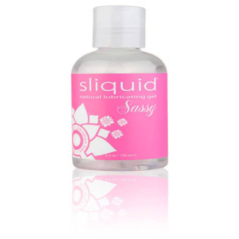 Sliquid Naturals Sassy Water Based Intimate Lubricant Ultra Thick Gel - Water Based Lubes