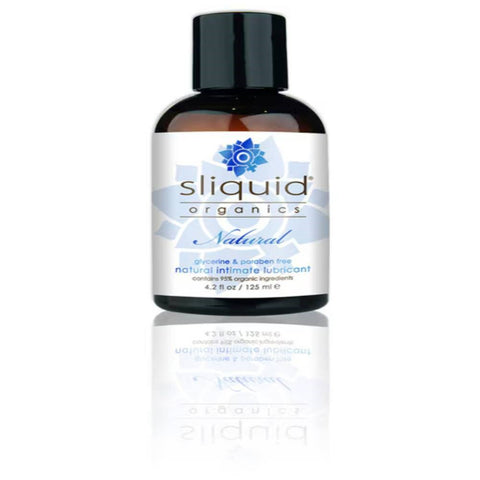 Sliquid Organics Natural Water Soluble Adult Lubricant with Aloe Vera - Water Based Lubes