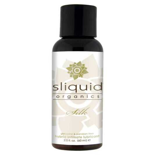 Sliquid Organics Silk Silicone Based Adult Lubricant Hybrid Formula - - Silicone Based Lubes