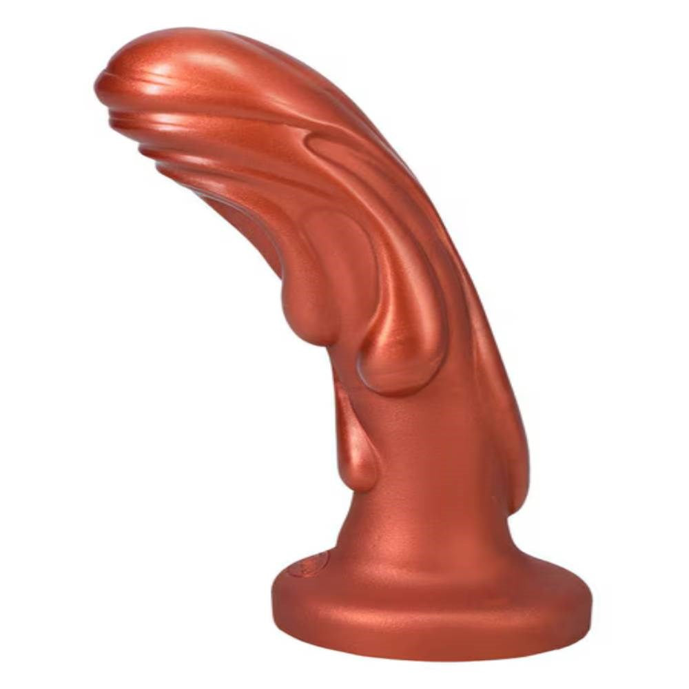 Tantus Magma Fantasy Silicone Dildo Textured Molten Design for Enhanced Pleasure - - Realistic Dildos