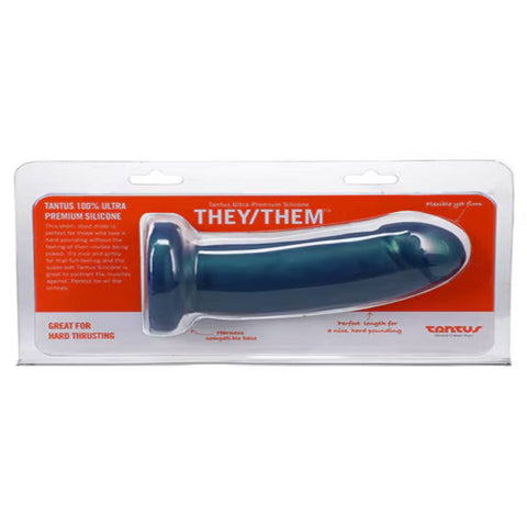 Tantus They or Them Flexible Realistic Dildo Ultra Premium Soft Silicone - Realistic Dildos