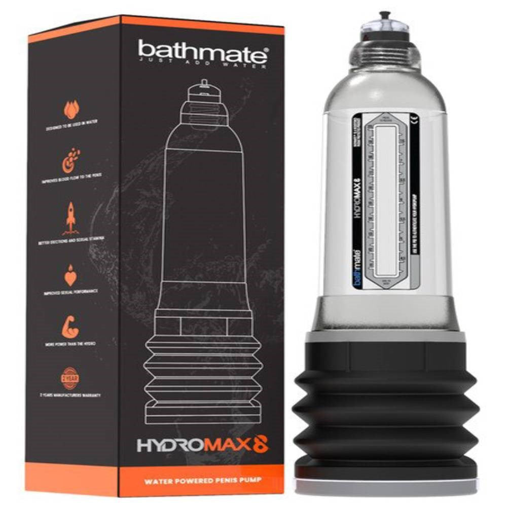 Bathmate Hydromax8 Mens Penis Enlargement Pump Water Based Enhancement - - Penis Pumps And Stretchers
