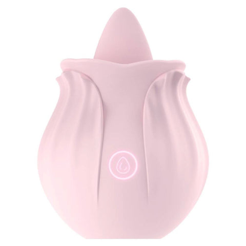 BDStyle 7 Functions Flower Tongue Vibrator 7 Vibration Patterns - Finger and Tongue Vibrators