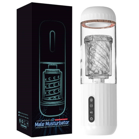 BDStyle Overbearing Automatic Telescopic Masturbator Cup - Masturbators and Strokers