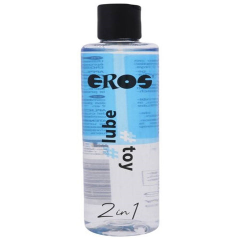 Eros 2in1 Water Based Toy Lubricant Universal Compatibility Formula - Water Based Lubes