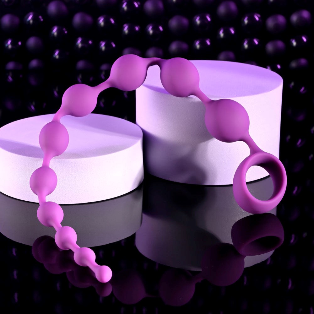 Evolved Selopa BEADED ADVENTURE Anal Beads with Progressive Graduation - - Anal Beads and Balls