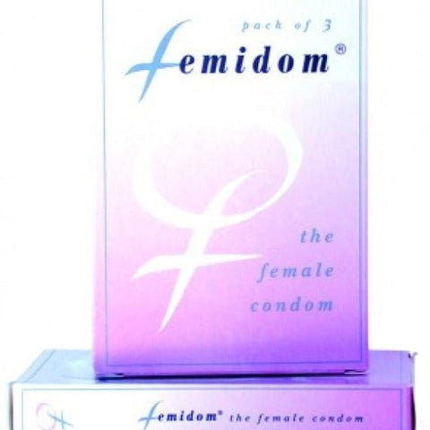 Four Seasons Femidom Female Condoms 3 Pack Polyurethane Barrier Protection - Condoms