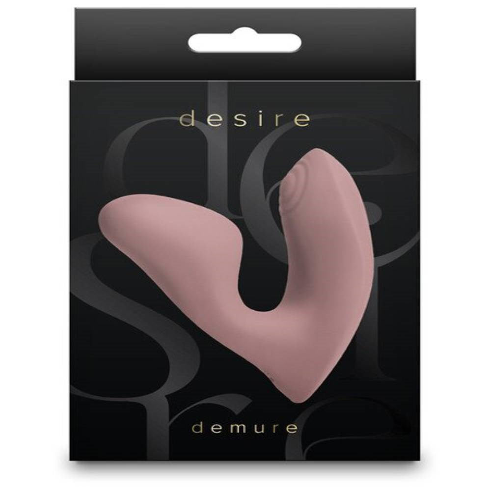 NS Novelties Desire Demure Wearable Adult Vibrator with Dual Motors - Personal Massagers