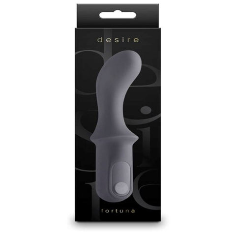 NS Novelties Desire Fortuna Powerful G Spot Vibrator with Curved Shaft - G-Spot Vibrators