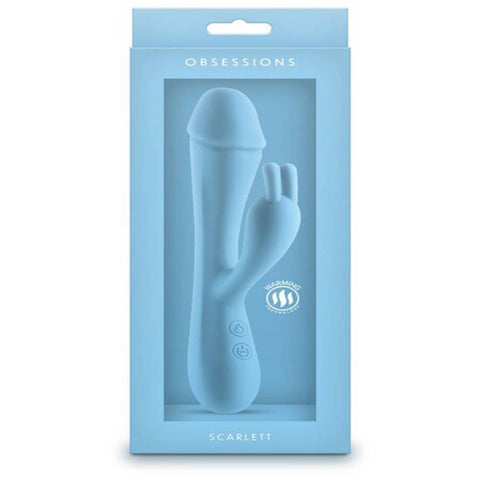 NS Novelties Obsessions Scarlett Rabbit Vibrator Dual Motor Clitoral G Spot - Rabbit Vibrators