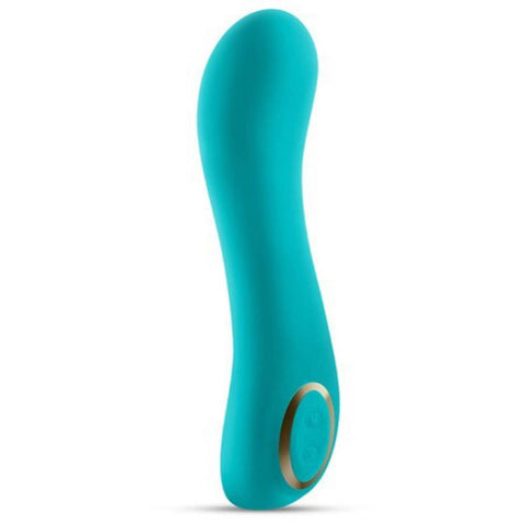 NS Novelties Obsessions Zeus Silicone G Spot Massager Anatomically Curved Vibrator - G-Spot Vibrators