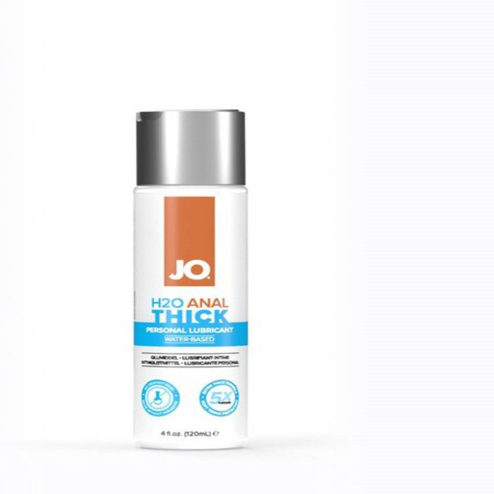 System Jo Jo H2O Anal Thick Water Based Lubricant Premium Comfort - - Anal Lubes