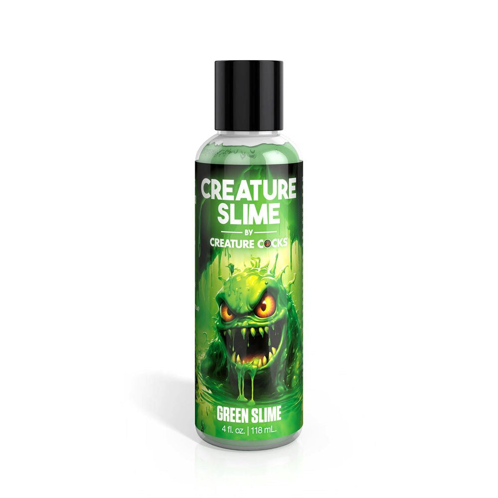 XR Brands Creature Slime Green Water Based Lubricant for Fantasy Play - - Water Based Lubes