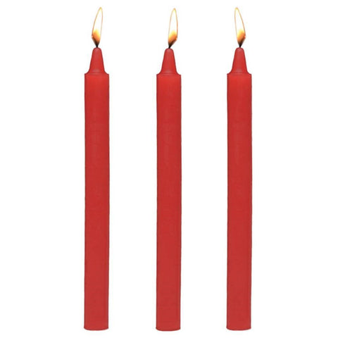 XR Brands Master Series Fetish Drip Candles Low Temperature Wax Play - Bath and Intimate Fragrances