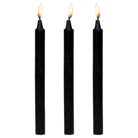 XR Brands Master Series Fetish Drip Candles Low Temperature Wax Play - Bath and Intimate Fragrances