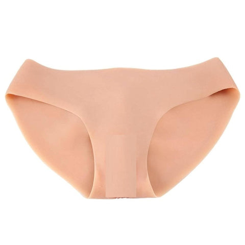 BDStyle Fake Vagina Pants with Catheter Realistic Silicone Design - Realistic Butts And Vaginas