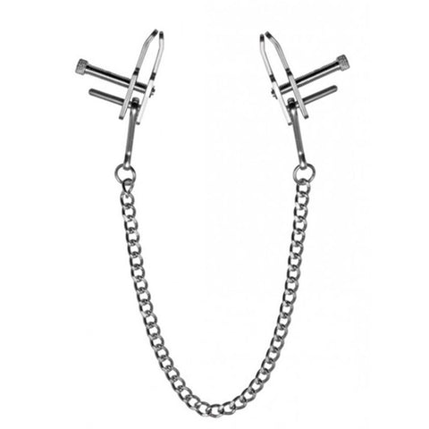 BDStyle Kneel Nose to Genitals Kneeling Clamps - Nipple and Clit Clamps