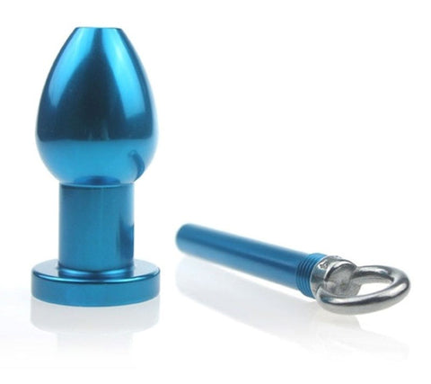 BDStyle Arsenal Aluminum Tunnel Plug with Removable Core Adjustable Fit - Butt Plugs