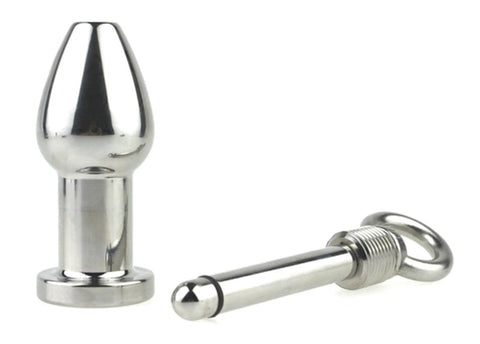 BDStyle Arsenal Aluminum Tunnel Plug with Removable Core Adjustable Fit - Butt Plugs