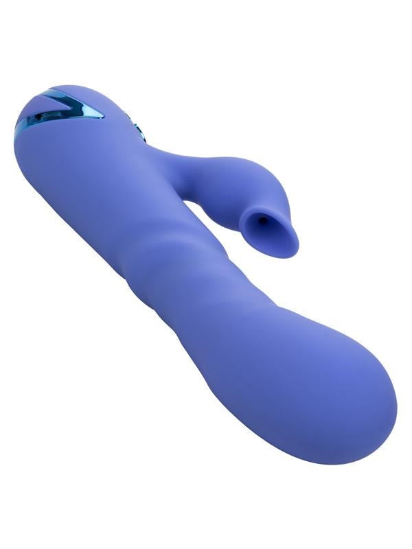 California Exotics California Dreaming LA Love Vibrator with Thrusting - Rabbit Vibrators