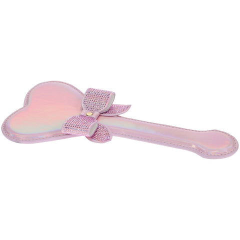 Shots Toys OUCH! Paris Collection Heart Shape BDSM Paddle Premium Bonded Leather - Paddles And Slappers