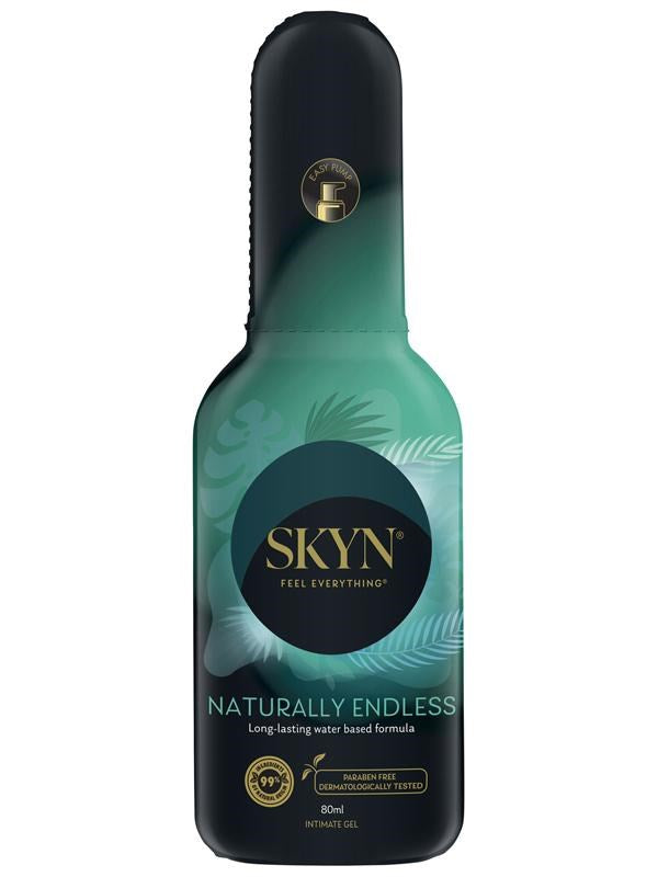 Ansell SKYN Naturally Endless Lubricant 80ml Water Based Formula - - Lubricants and Lotions