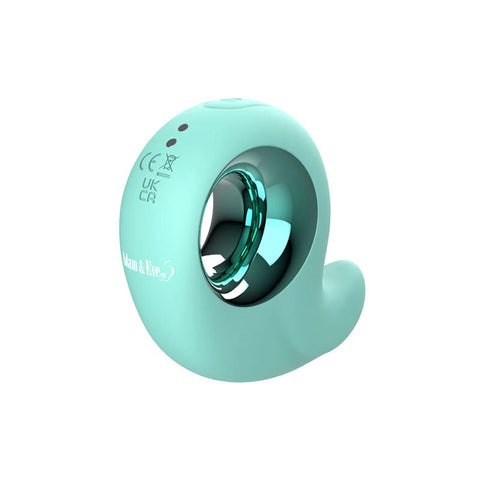 Adam & Eve Curvy Cutie USB Rechargeable Dual Motor Tapping Clitoral Vibrator - Clit Ticklers and Pulsators