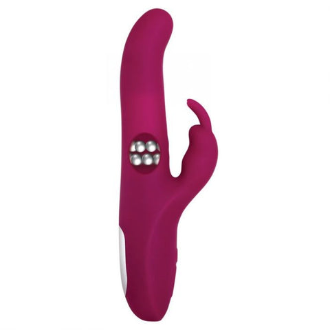 Adam & Eve Eves Twirling Thrusting Rabbit Vibrator Purple Dual Motor - Rabbit Vibrators