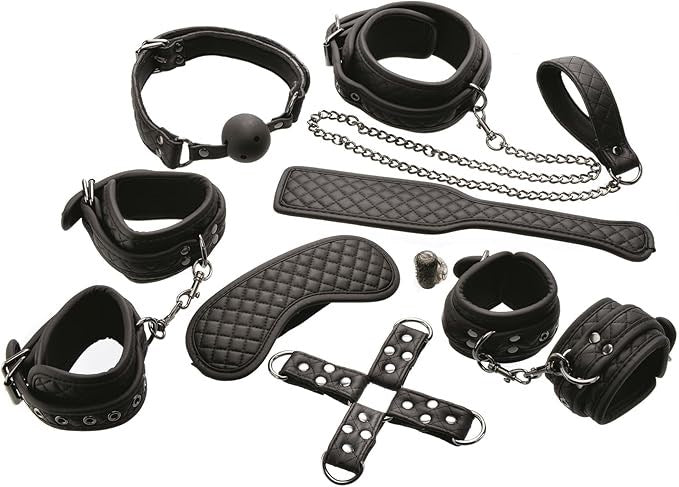 Adam & Eve Fetish Dreams Advanced Bondage Set 7 Piece Premium - - Bondage Kits