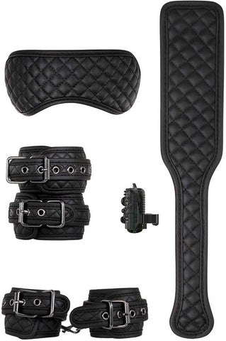 Adam & Eve Fetish Dreams Beginner Bondage Kit 4 Piece - Bondage Kits