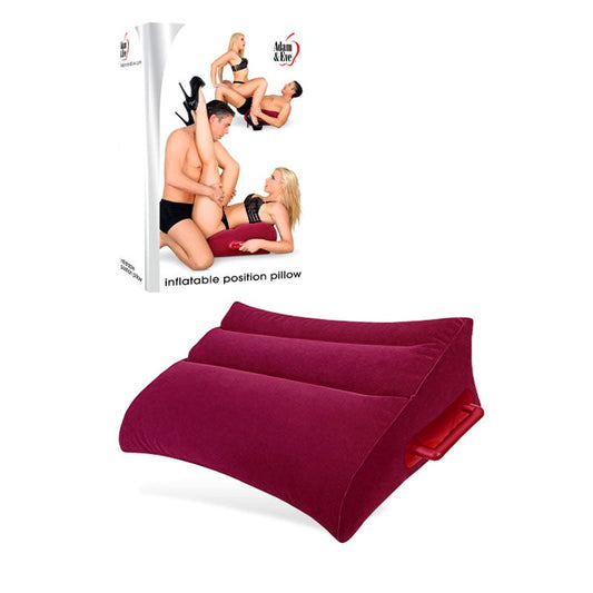 Adam & Eve Inflatable Sex Position Pillow with Handles - - Sex Furniture