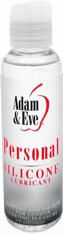 Adam & Eve Personal Silicone Lubricant 118 ml Long Lasting Intimate Comfort - Silicone Based Lubes