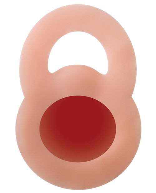 Adam & Eve True Feel Penis Extension Sleeve Flesh TPE - - Pumps, Extenders and Sleeves