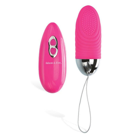 Adam & Eve Turn Me On Rechargeable Bullet Vibrator with Remote Pink 36 Functions - Bullet Vibrators