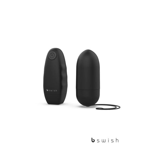 B Swish Bnaughty Classic Unleashed Vibrating Bullet with Wireless Remote Control Black - Bullet Vibrators